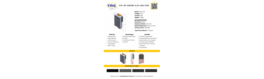 PTP-40-320x80-4.2V-40A-IP54